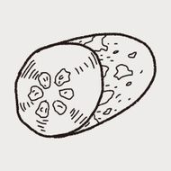 vegetable doodle N15