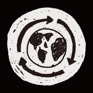 Environmental protection concept Doing recycle to protect our e N50