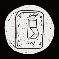 Environmental protection concept Saving energy turning off lig N6