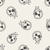 Environmental protection concept Protect our environment prote seamless pattern background N5