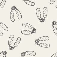 hand training tool doodle seamless pattern background N3