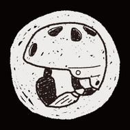 skate helmet doodle N5
