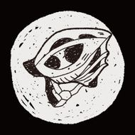 bicycle helmet doodle N5