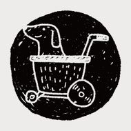 doodle dog stroller N5