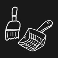 Pet dog broom doodle N10