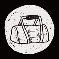 sport bag doodle N11