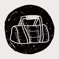 sport bag doodle N12