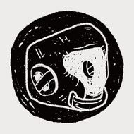 helmet doodle N14