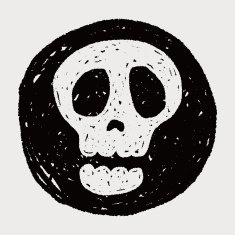 Doodle Skull N6