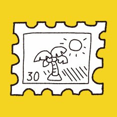 doodle stamp N16
