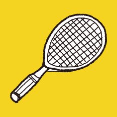 Doodle Tennis racket N9