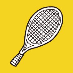 Doodle Tennis racket N10