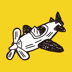 Doodle Toy Plane N9