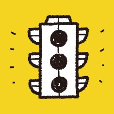 doodle traffic lights N7