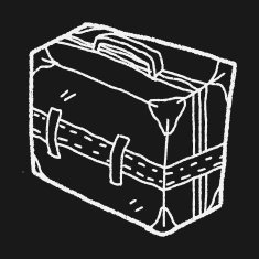 doodle Travel Bags N17