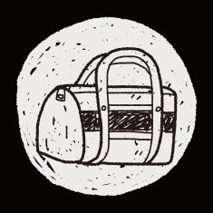doodle Travel Bags N38