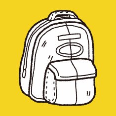 doodle Travel Bags N41