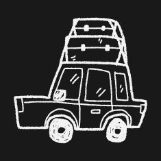 doodle travel car N7