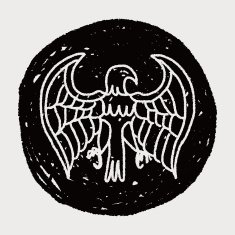 eagle doodle N11