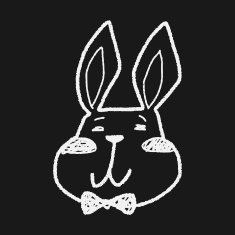 easter bunny doodle N9