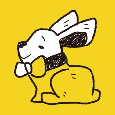 easter bunny doodle N27