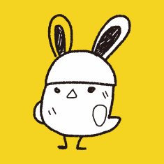 easter bunny doodle N28