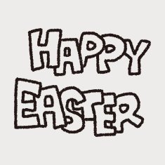 Easter decoration doodle N5