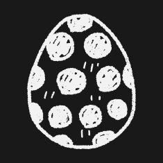 easter egg doodle N73
