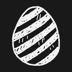easter egg doodle N74
