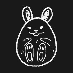 easter egg doodle N83