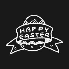 easter egg doodle N86