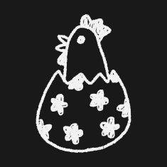 easter egg doodle N93