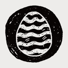 easter egg doodle N101