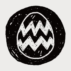 easter egg doodle N102