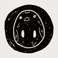 easter egg doodle N107