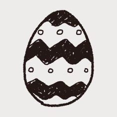 easter egg doodle N116
