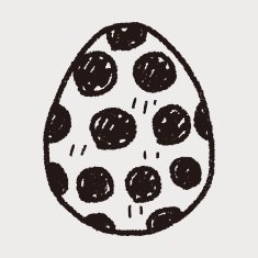 easter egg doodle N118