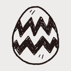 easter egg doodle N123