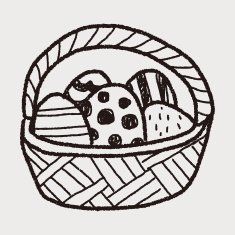 easter egg doodle N124