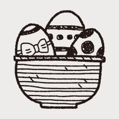 easter egg doodle N126