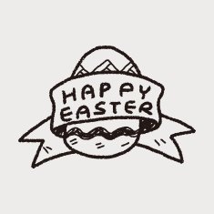 easter egg doodle N130