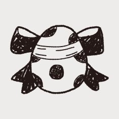 easter egg doodle N133