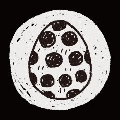 easter egg doodle N141