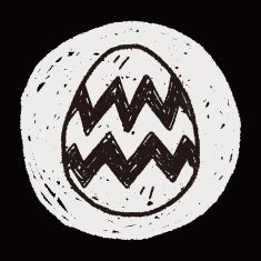 easter egg doodle N146