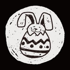easter egg doodle N157