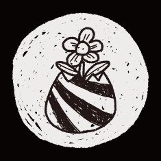 easter egg doodle N159