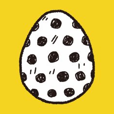 easter egg doodle N167