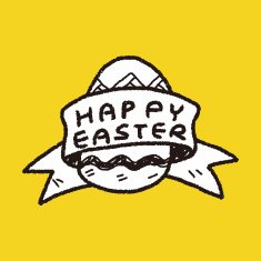 easter egg doodle N176