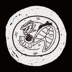 fish food doodle N11