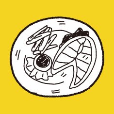 fish food doodle N13